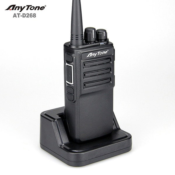 Портативная радиостанция с цифровым шифрованием AES 256 Anytone AT-268 UHF DMR AT-268U фото