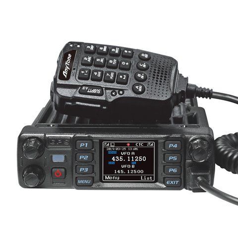Автомобильная радиостанция Anytone AT-D578UV PLUS рация DMR с цифровым шифрованием AES 256 AT-D578UV PLUS фото