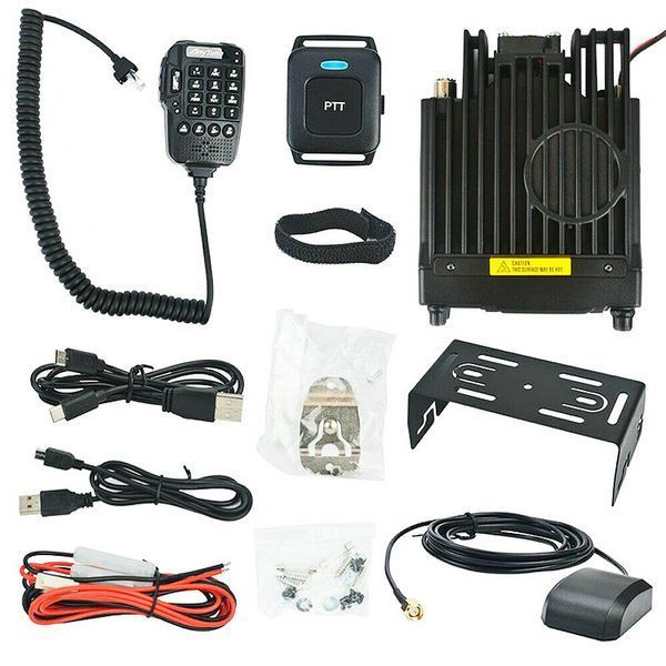 Автомобільна радіостанція Anytone AT-D578UV PLUS рація DMR з цифровим шифруванням AES 256 AT-D578UV PLUS фото